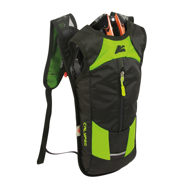 Zaino CALYPSO da Bici e Running con Porta Caschetto