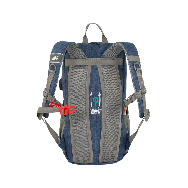 Zaino da Tempo Libero Urban ALFA J 18 Litri con Bastino Imbottito Vertical System