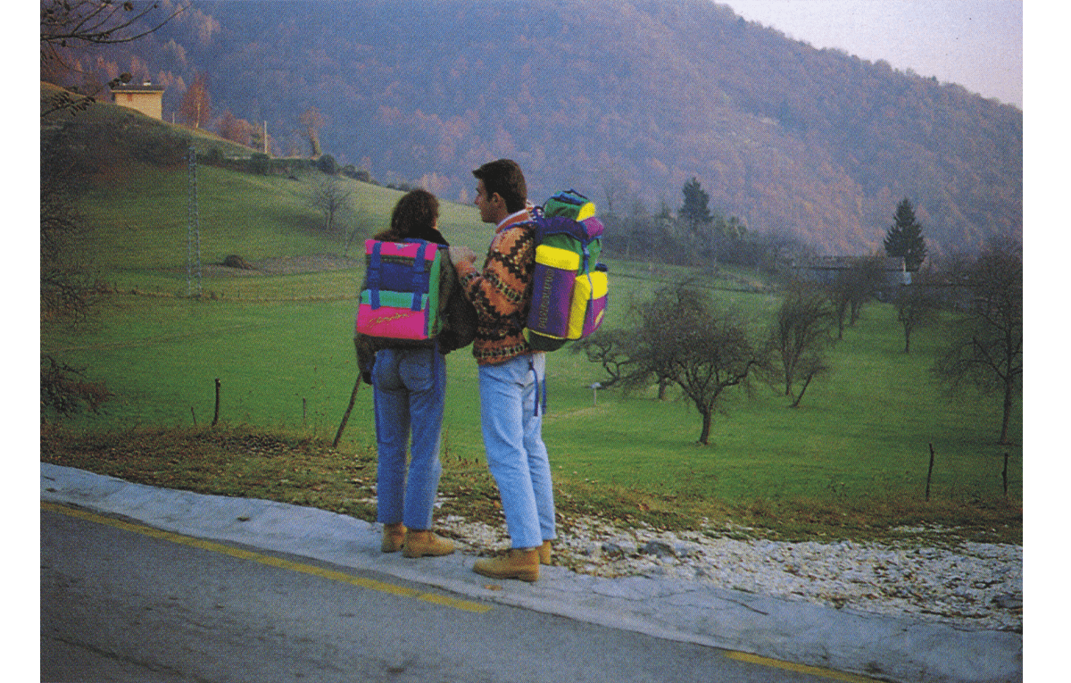 Dal 1989: gli zaini da Trekking.